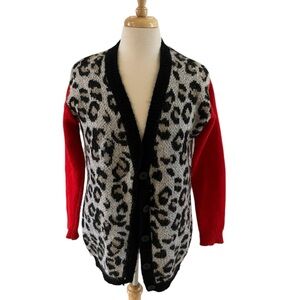 Niccolai made in Italy Animal print sweater-Size Small